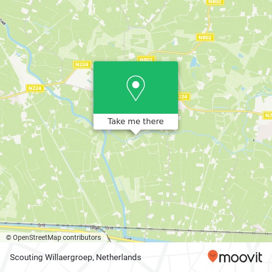 Scouting Willaergroep map