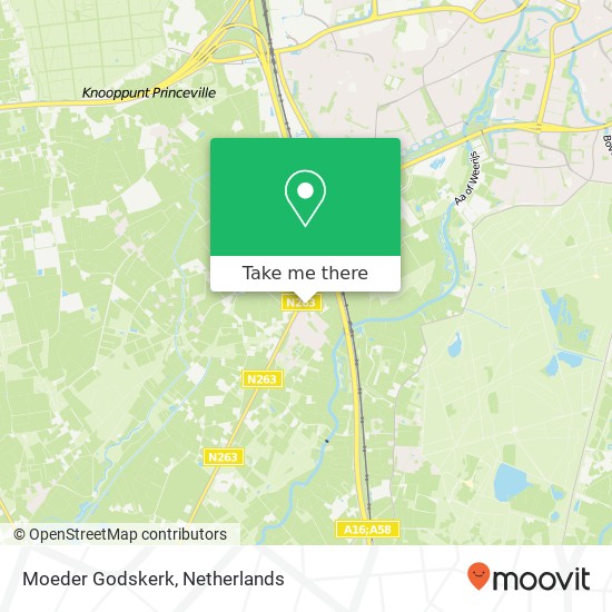 Moeder Godskerk map