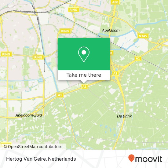 Hertog Van Gelre map