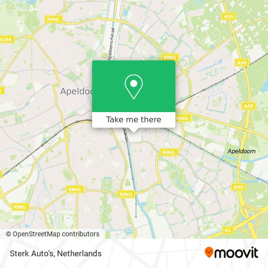 Sterk Auto's map