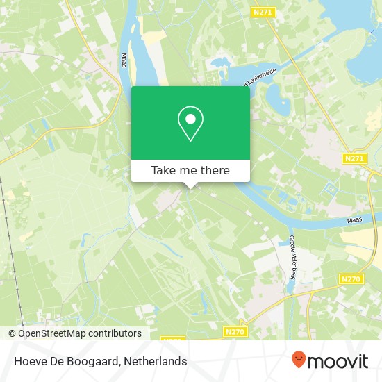 Hoeve De Boogaard Karte