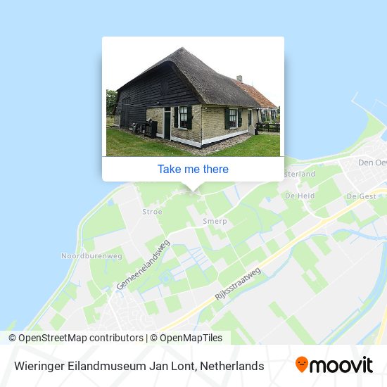 Wieringer Eilandmuseum Jan Lont map