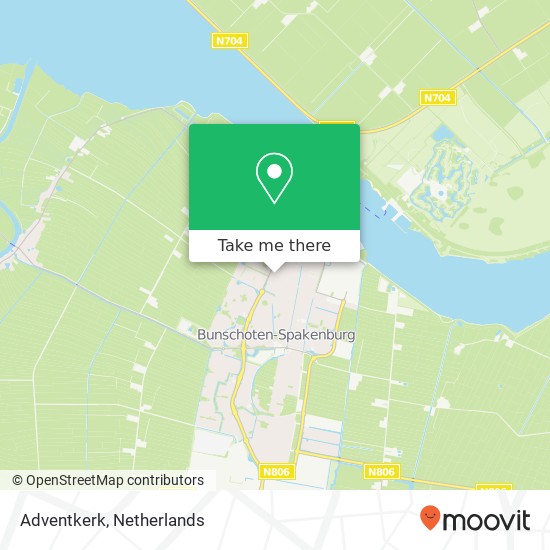 Adventkerk Karte