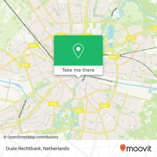 Oude Rechtbank map