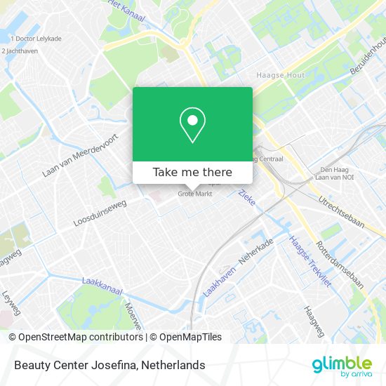 Beauty Center Josefina map