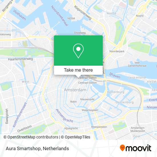 Aura Smartshop map