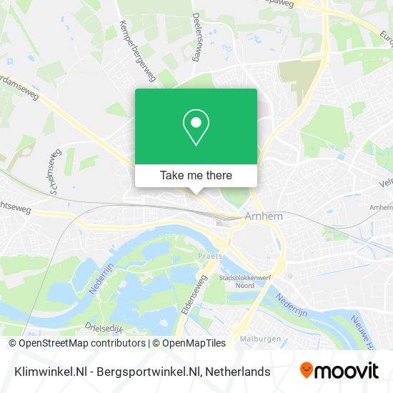 Klimwinkel.Nl - Bergsportwinkel.Nl map