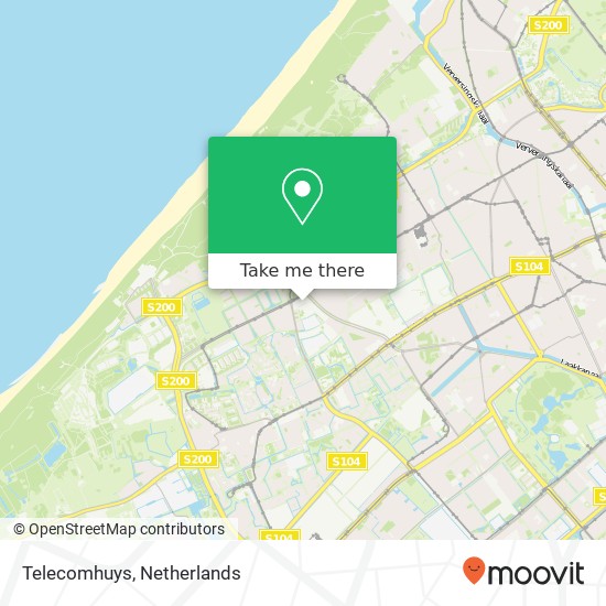 Telecomhuys map