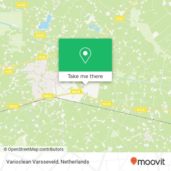 Varioclean Varsseveld map