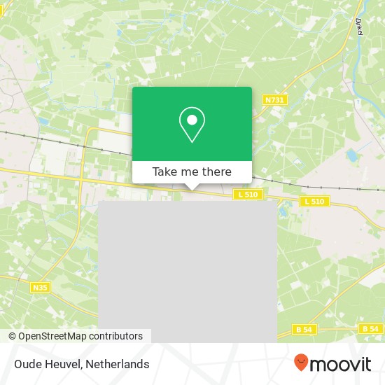 Oude Heuvel map