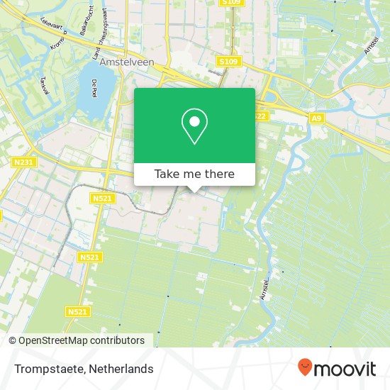 Trompstaete map