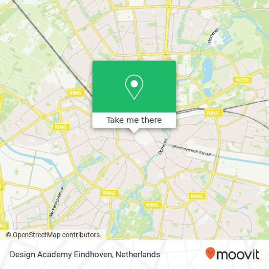 Design Academy Eindhoven Karte