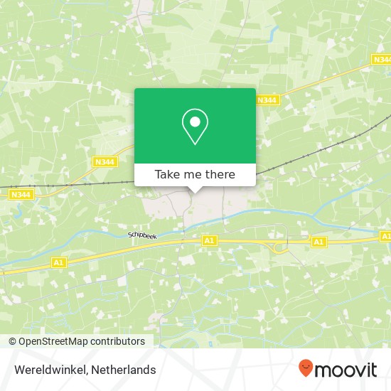 Wereldwinkel map