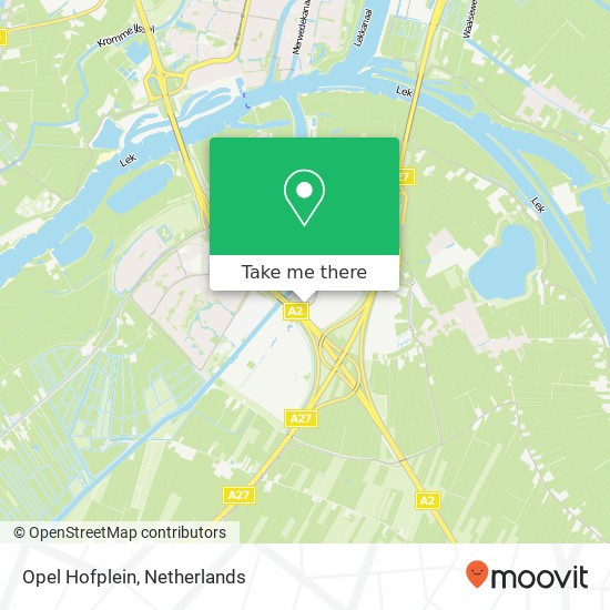 Opel Hofplein map