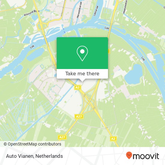 Auto Vianen Karte