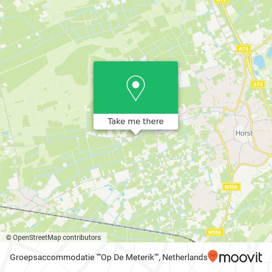 Groepsaccommodatie ""Op De Meterik"" map