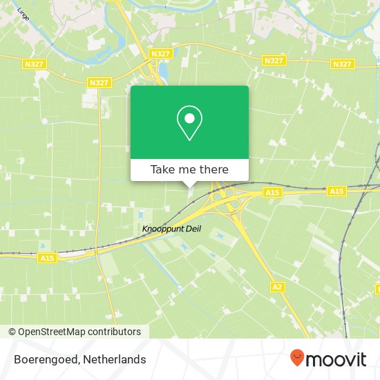 Boerengoed map