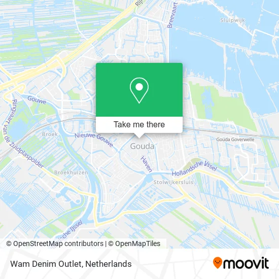 Wam Denim Outlet map