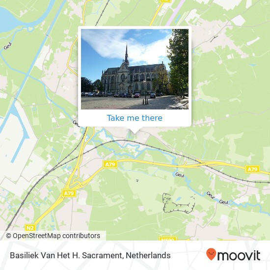 Basiliek Van Het H. Sacrament Karte