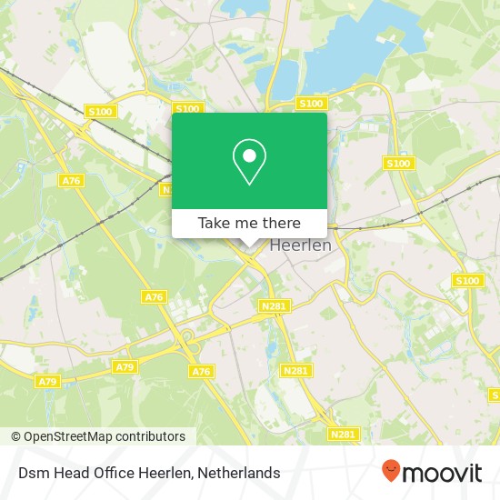 Dsm Head Office Heerlen map