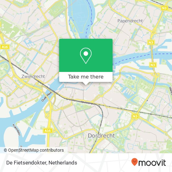 De Fietsendokter map