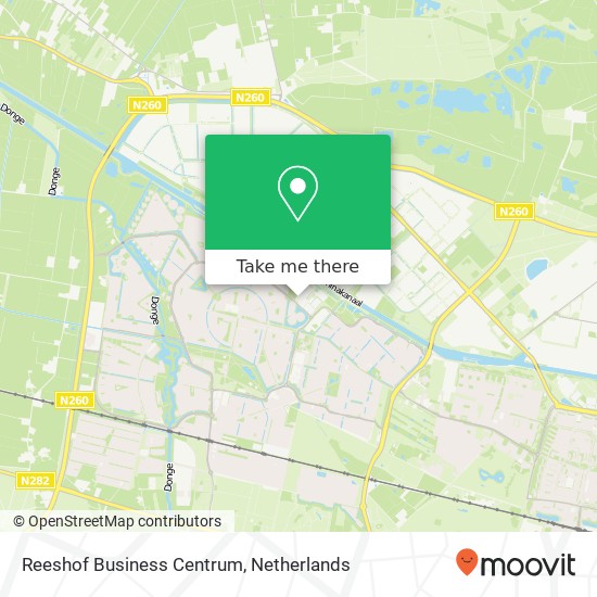 Reeshof Business Centrum map