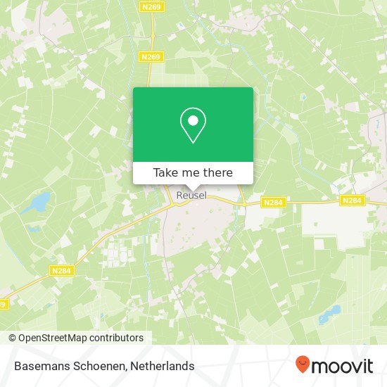 Basemans Schoenen map