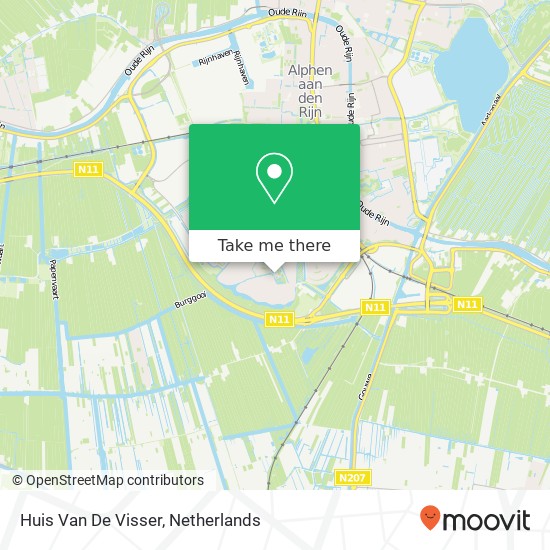 Huis Van De Visser map