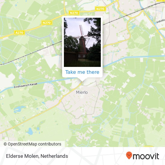 Elderse Molen map