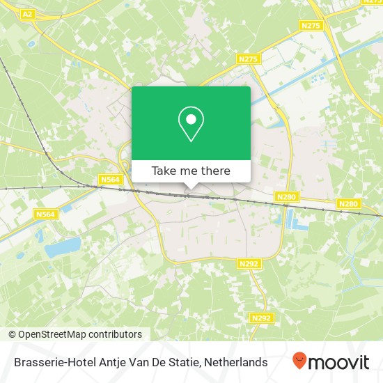Brasserie-Hotel Antje Van De Statie Karte