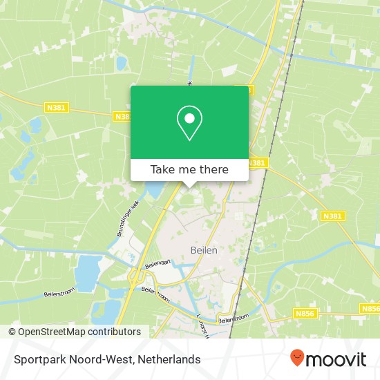 Sportpark Noord-West map