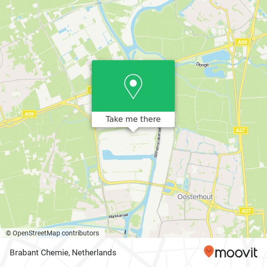 Brabant Chemie map