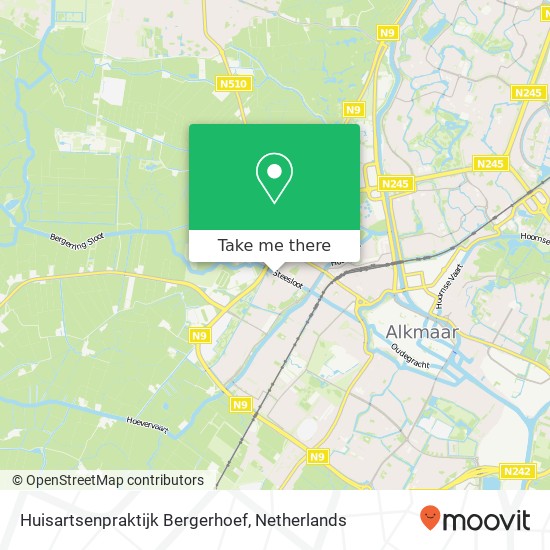 Huisartsenpraktijk Bergerhoef map