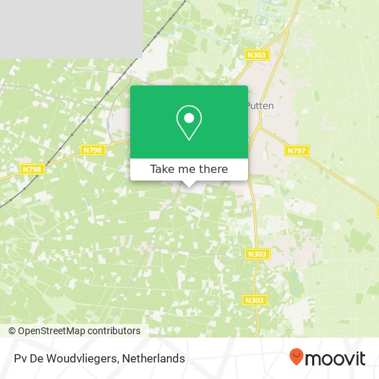 Pv De Woudvliegers map