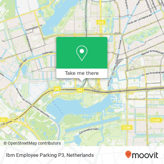 Ibm Employee Parking P3 map