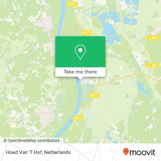 Hoed Van 'T Hof map