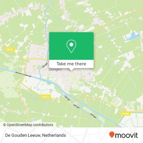 De Gouden Leeuw map