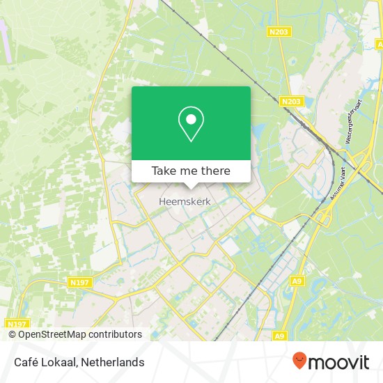 Café Lokaal map