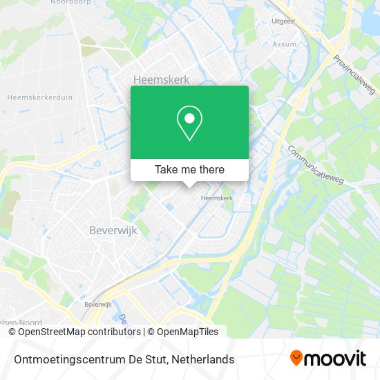 Ontmoetingscentrum De Stut map