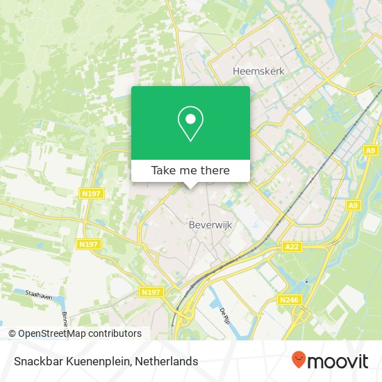 Snackbar Kuenenplein Karte