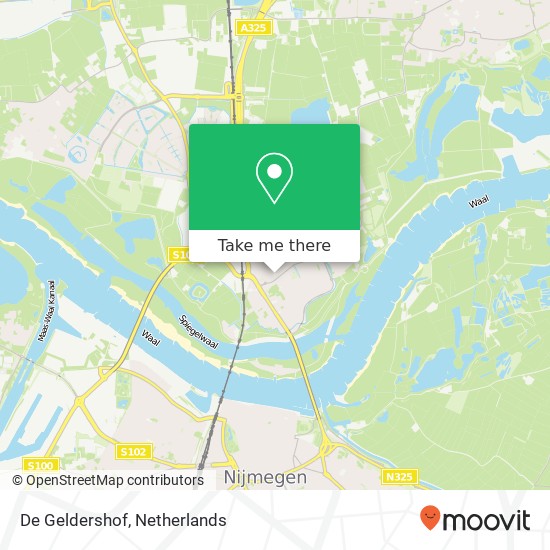 De Geldershof map