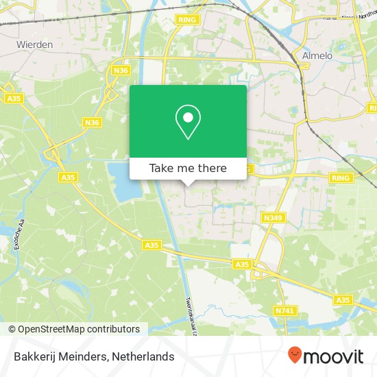 Bakkerij Meinders map