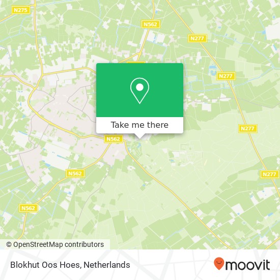 Blokhut Oos Hoes map