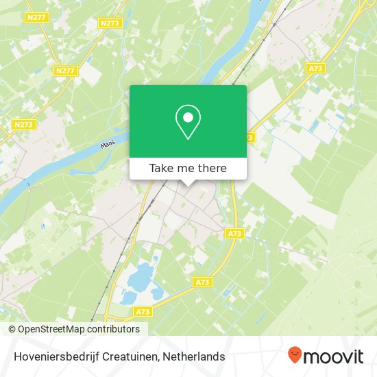 Hoveniersbedrijf Creatuinen map