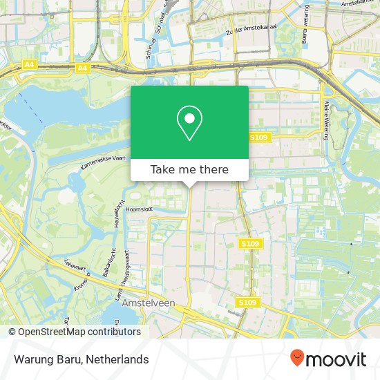 Warung Baru map