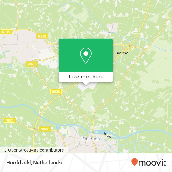 Hoofdveld map