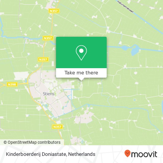 Kinderboerderij Doniastate map