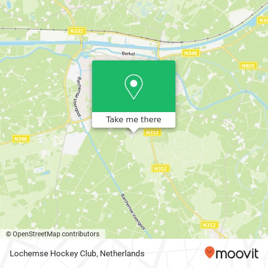 Lochemse Hockey Club map