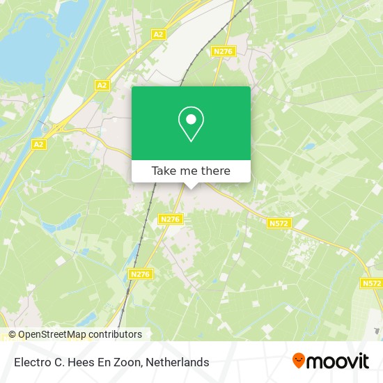 Electro C. Hees En Zoon map