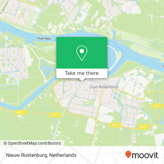 Nieuw Rustenburg map